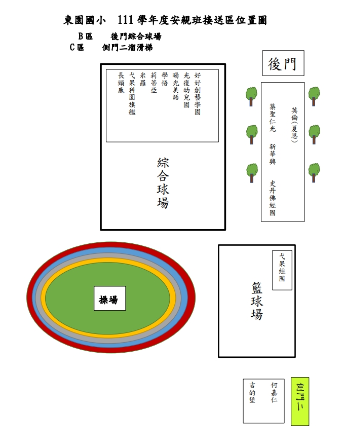 入接送位置圖BC區