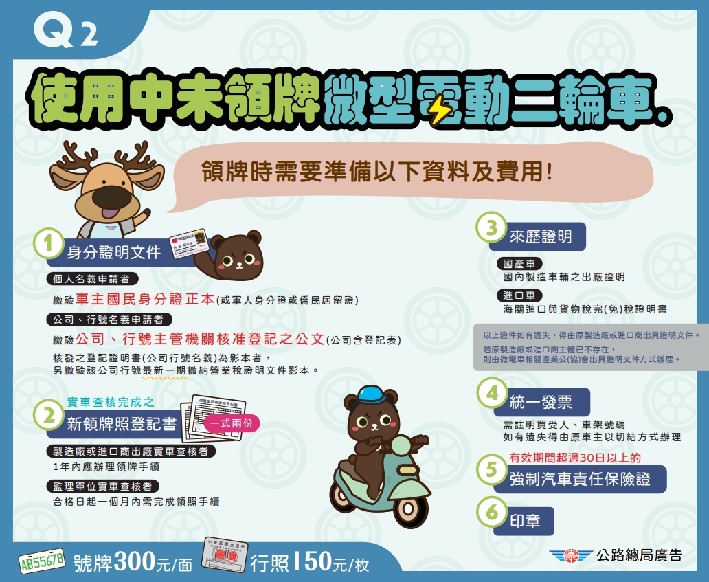 微型電動二輪車規定懶人包